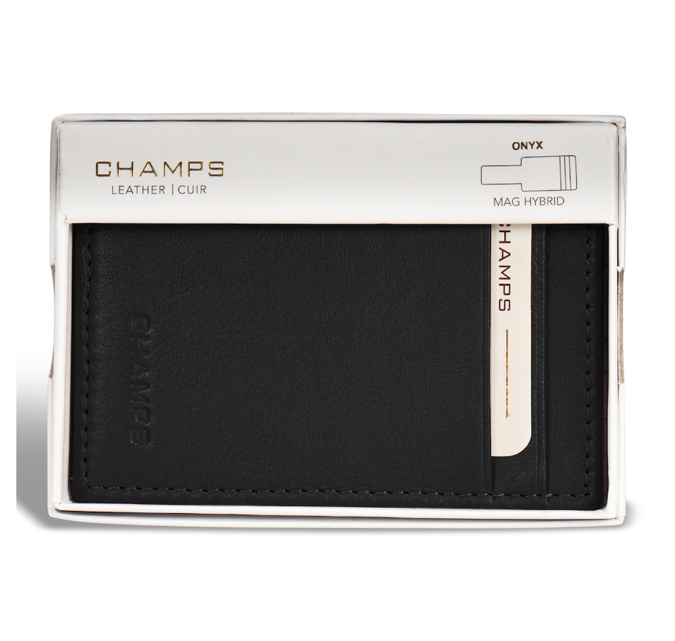 Image 755015_ALTMORE5.jpg, Product 755-015 / Price $69.99, Champs Onyx Collection Leather Mag Hybrid Card Holder from Champs on TSC.ca's Fashion department