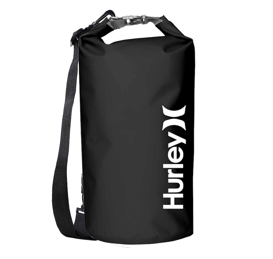 Image 755032.jpg, Product 755-032 / Price $24.99, Hurley 30L Waterproof Solid Black Dry Bag from Hurley on TSC.ca's Home & Garden department