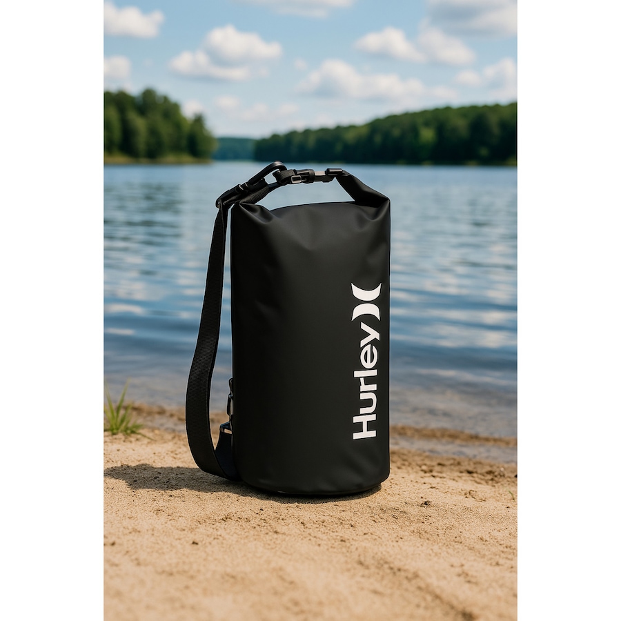 Image 755032_ALTMORE1.jpg, Product 755-032 / Price $21.99, Hurley 30L Waterproof Solid Black Dry Bag from Hurley on TSC.ca's Home & Garden department