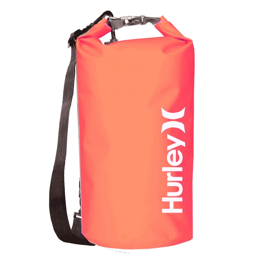 Image 755033.jpg, Product 755-033 / Price $24.99, Hurley 30L Waterproof Solid Neon Pink Dry Bag from Hurley on TSC.ca's Home & Garden department