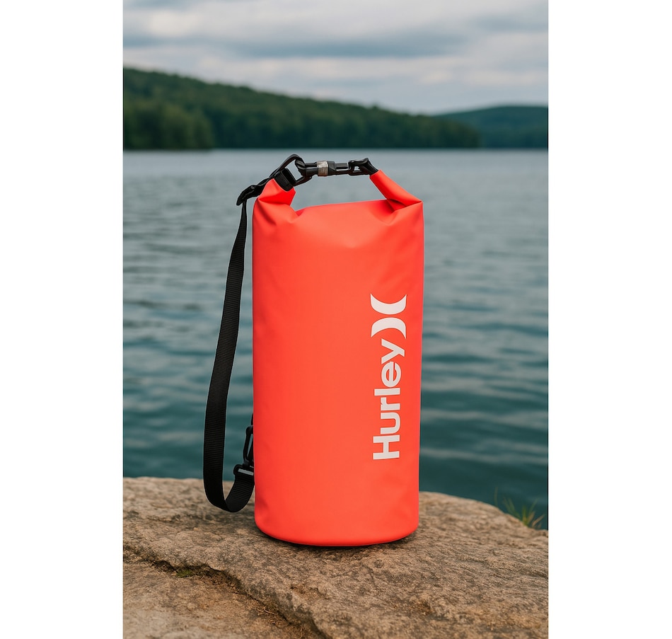 Image 755033_ALTMORE1.jpg, Product 755-033 / Price $24.99, Hurley 30L Waterproof Solid Neon Pink Dry Bag from Hurley on TSC.ca's Home & Garden department