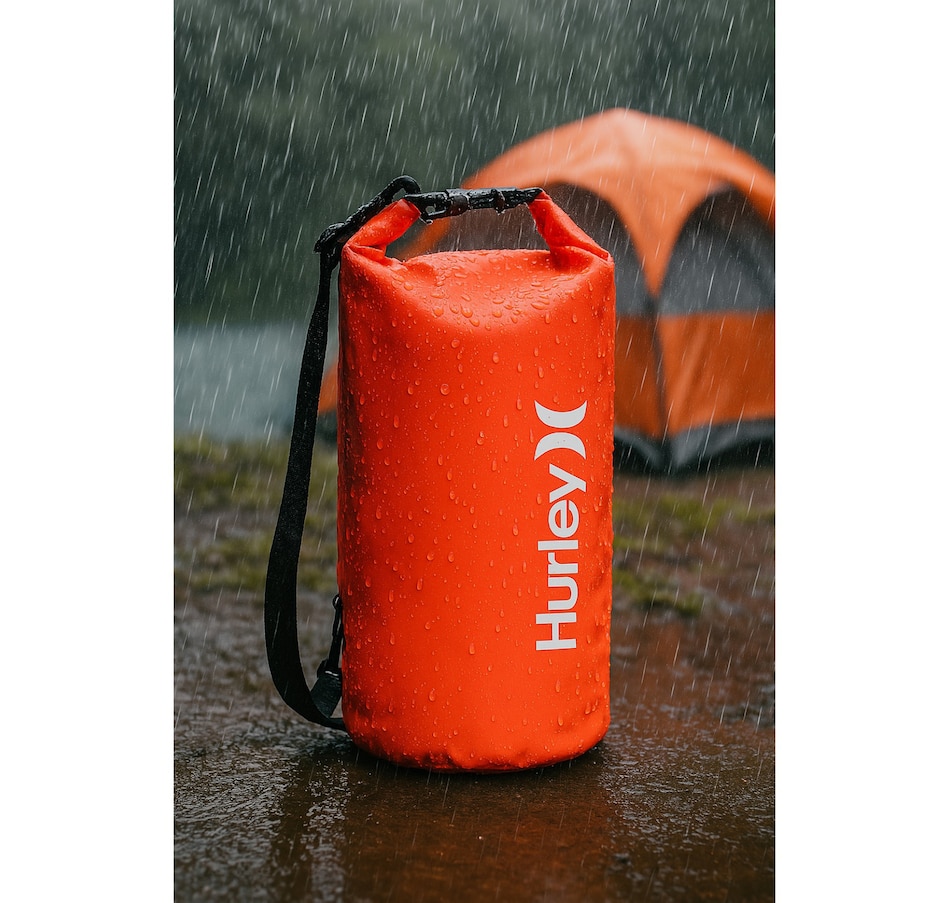 Image 755033_ALTMORE3.jpg, Product 755-033 / Price $24.99, Hurley 30L Waterproof Solid Neon Pink Dry Bag from Hurley on TSC.ca's Home & Garden department