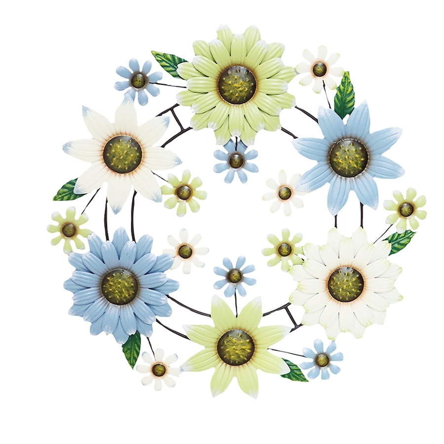 Image 755048.jpg, Product 755-048 / Price $85.00, Koppers Blue Flower Wreath from Koppers on TSC.ca's Home & Garden department