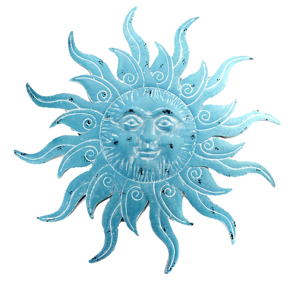 Image 755064.jpg, Product 755-064 / Price $70.00, Koppers Blue Sun Wall Décor from Koppers on TSC.ca's Home & Garden department