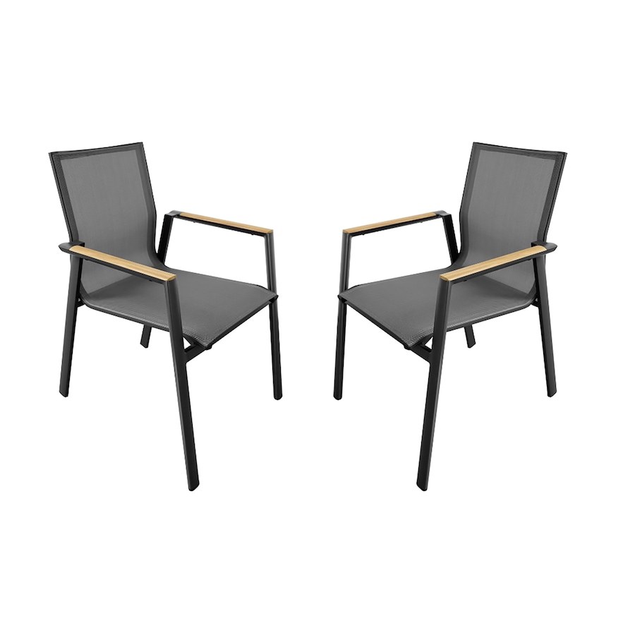 Image 755123_BLK.jpg, Product 755-123 / Price $550.00, Protégé Casual Atlas Dining Chair (2-pack) from Protege on TSC.ca's Home & Garden department