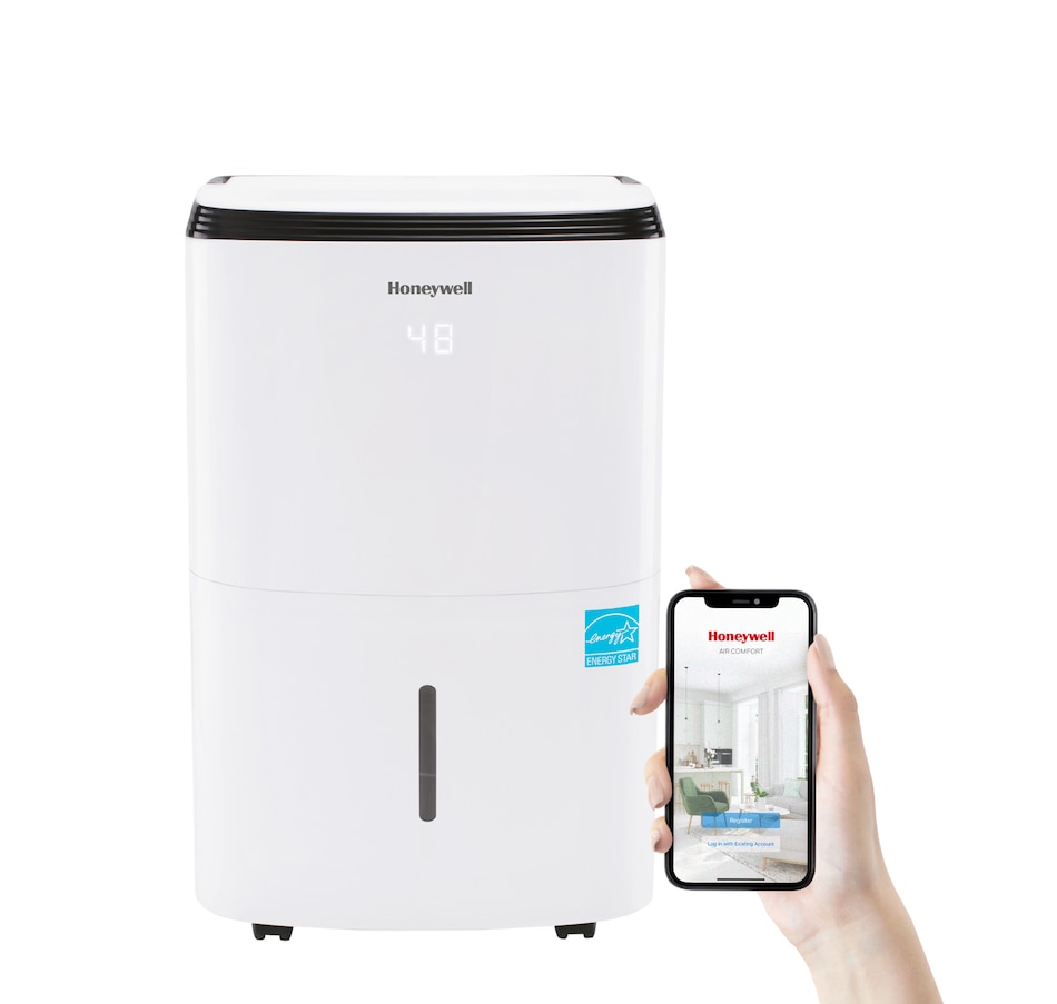 Image 755126.jpg, Product 755-126 / Price $499.99, Honeywell 32-Pint Portable Dehumidifier with Wi-Fi and Voice Control from Honeywell on TSC.ca's Home & Garden department