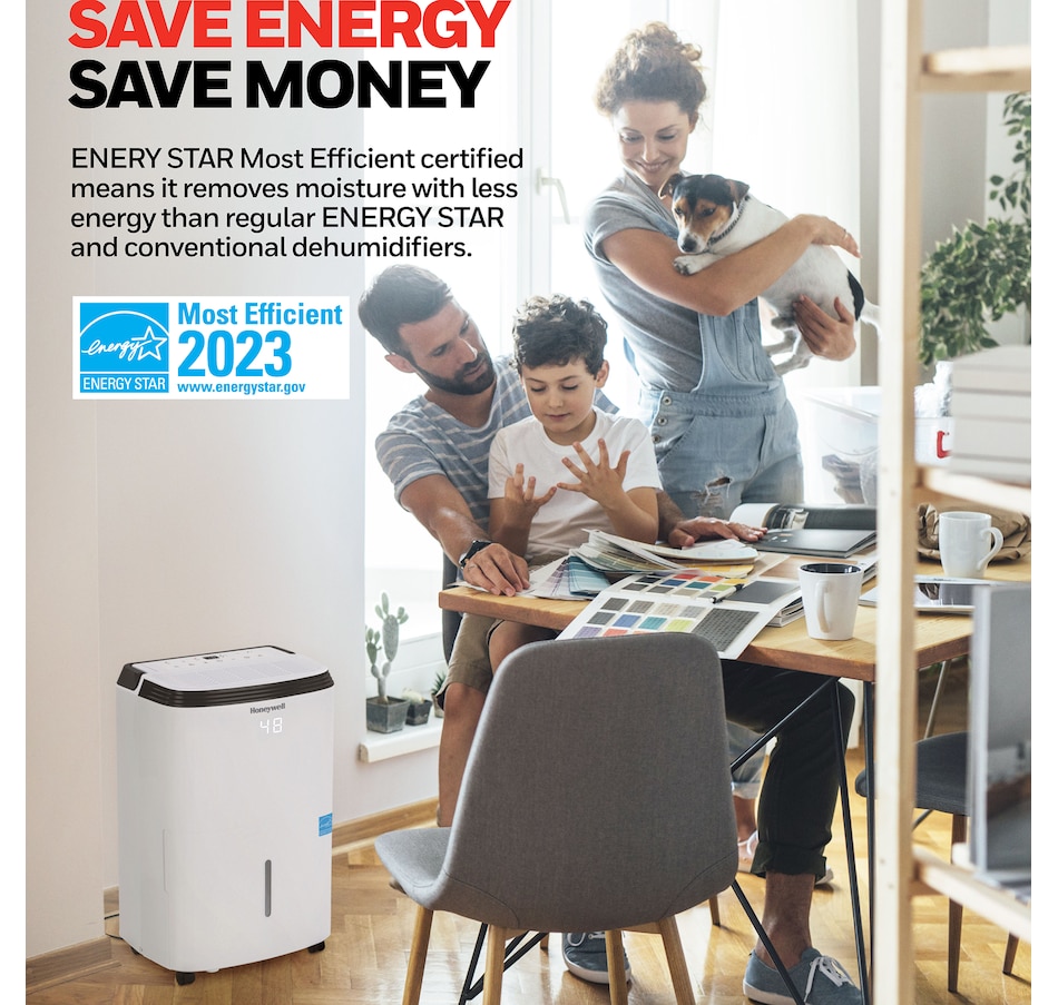 Image 755126_ALTMORE6.jpg, Product 755-126 / Price $499.99, Honeywell 32-Pint Portable Dehumidifier with Wi-Fi and Voice Control from Honeywell on TSC.ca's Home & Garden department