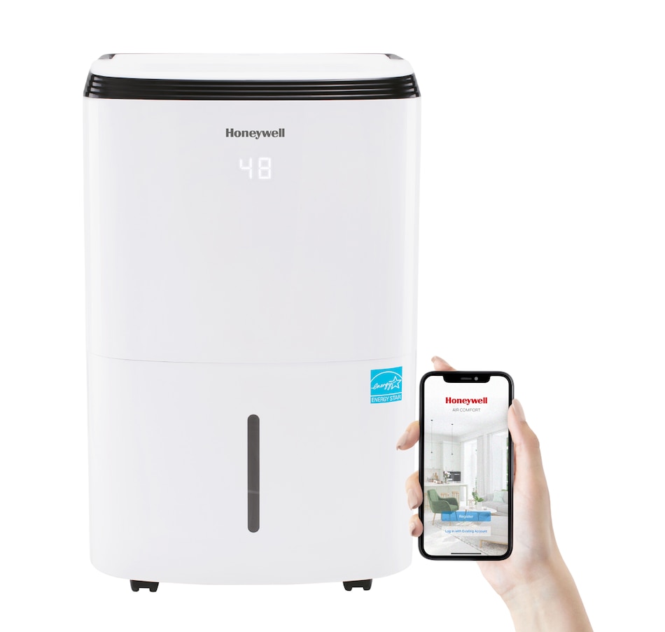 Image 755127.jpg, Product 755-127 / Price $649.99, Honeywell 50-Pint Portable Dehumidifier with Wi-Fi, Voice Control and Alexa from Honeywell on TSC.ca's Home & Garden department