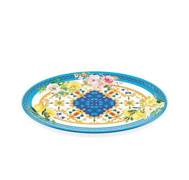 Guzzini Flower And Lemons Collection Large Oval Tray 