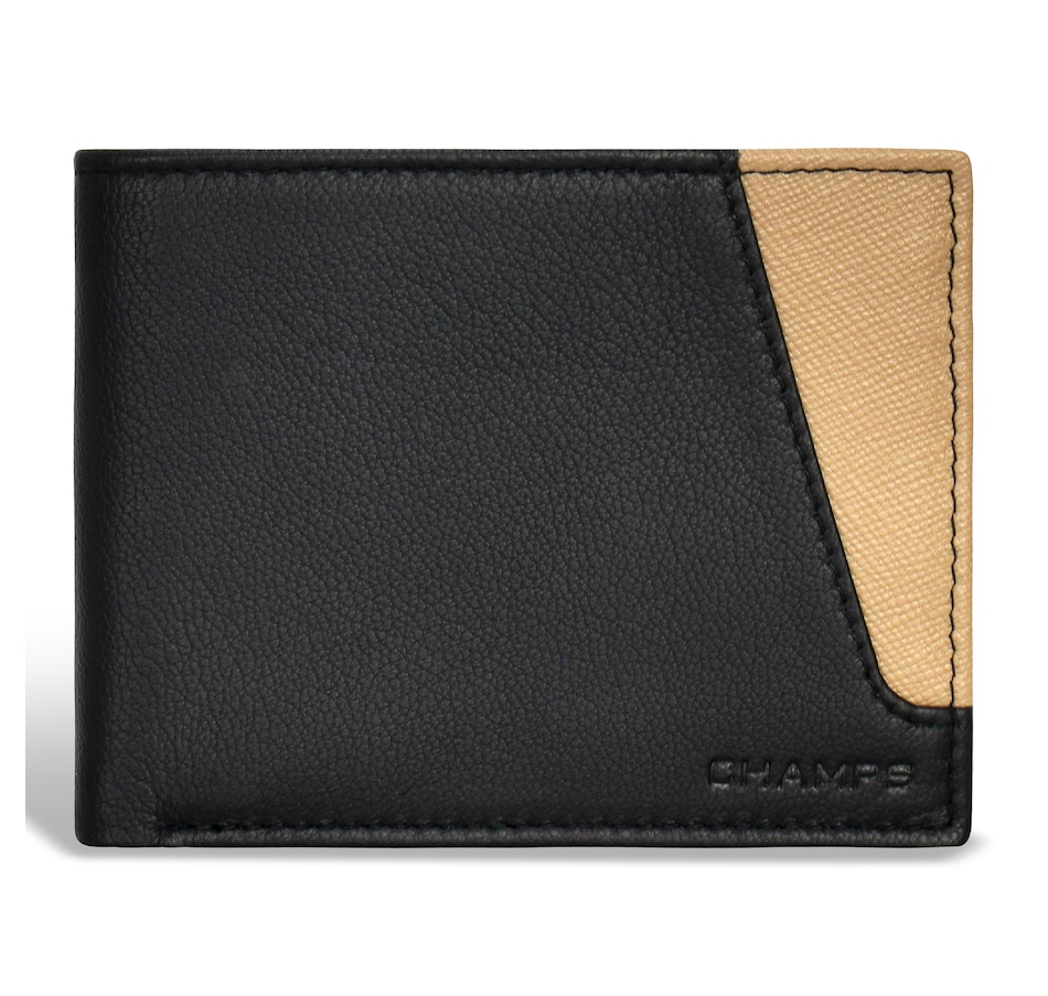 Image 755178_BKIV.jpg, Product 755-178 / Price $69.99, Champs Iconic Leather Bi-Fold Wallet from Champs on TSC.ca's Fashion department