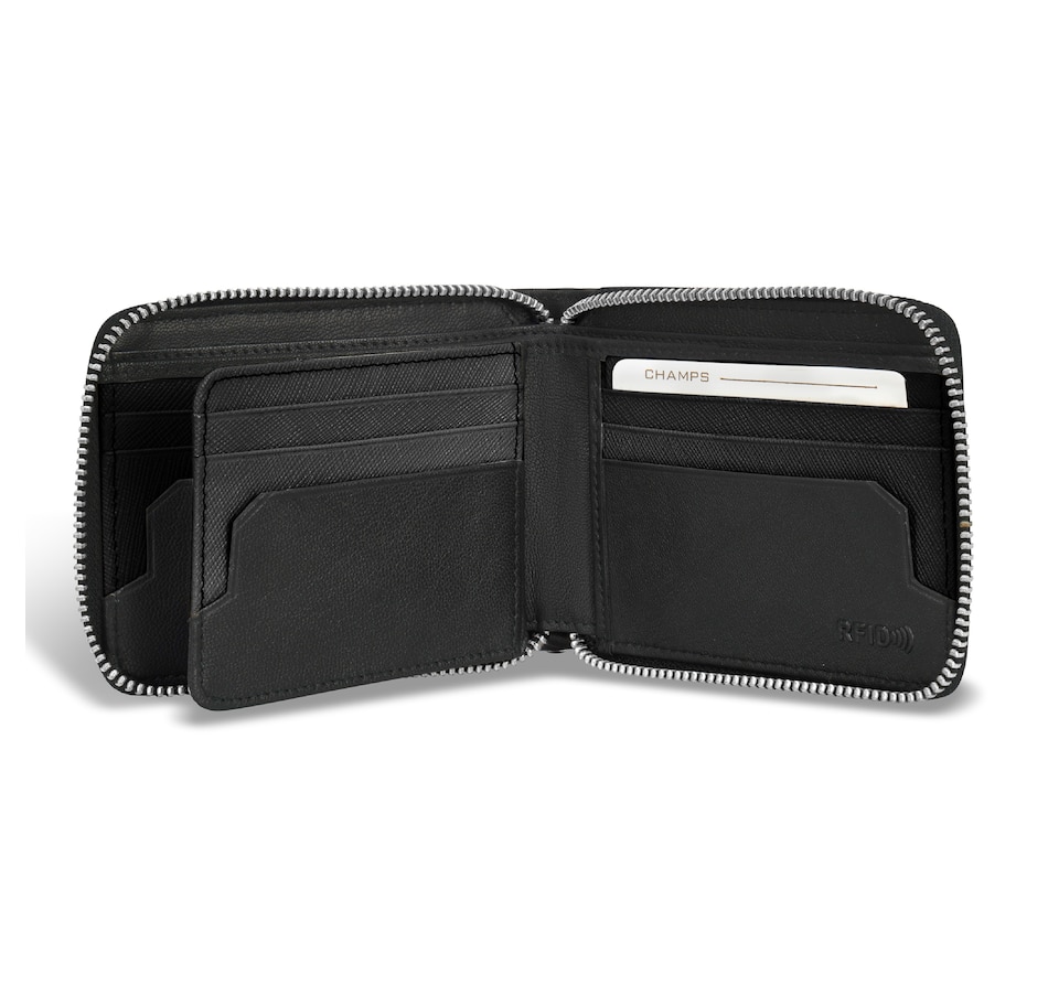 Image 755181_ALTMORE3.jpg, Product 755-181 / Price $34.99, Champs Iconic Leather Zip Around Wallet from Champs on TSC.ca's Fashion department