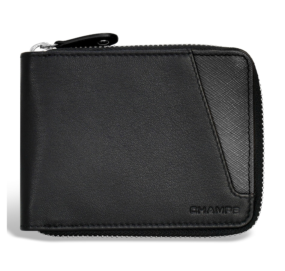 Image 755181_BBC.jpg, Product 755-181 / Price $34.99, Champs Iconic Leather Zip Around Wallet from Champs on TSC.ca's Fashion department