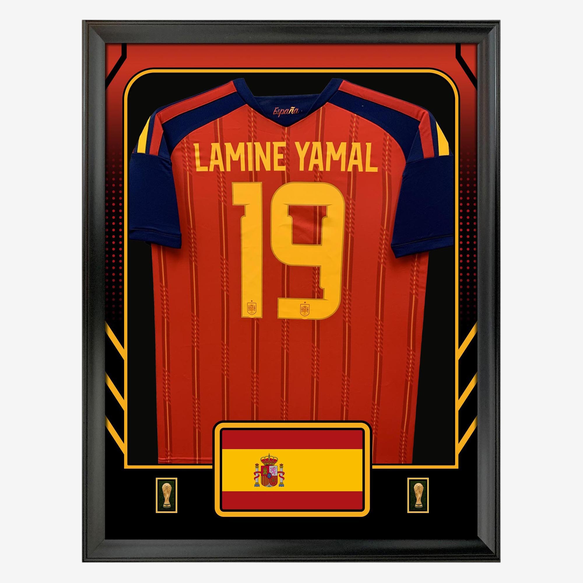 Lamine Yamal Framed 25.75