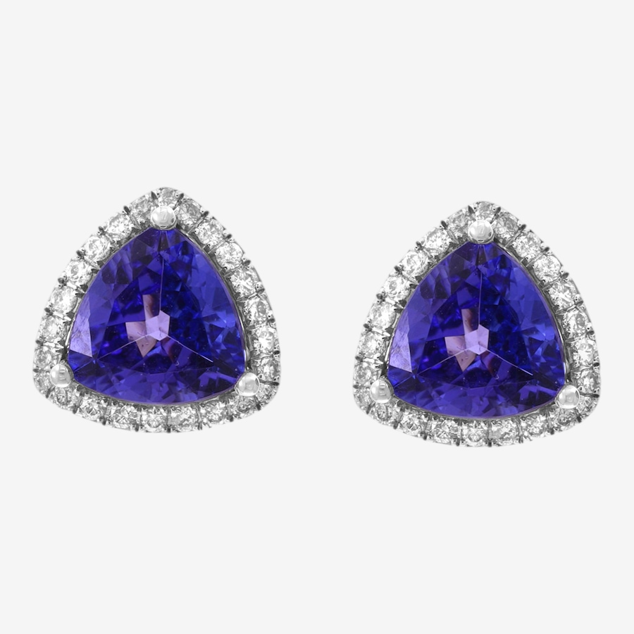 Image 755612_ALTMORE1.jpg, Product 755-612 / Price $3,499.99, EFFY 14K White Gold Tanzanite & Diamond Earrings from Effy Jewellery on TSC.ca's Jewellery department