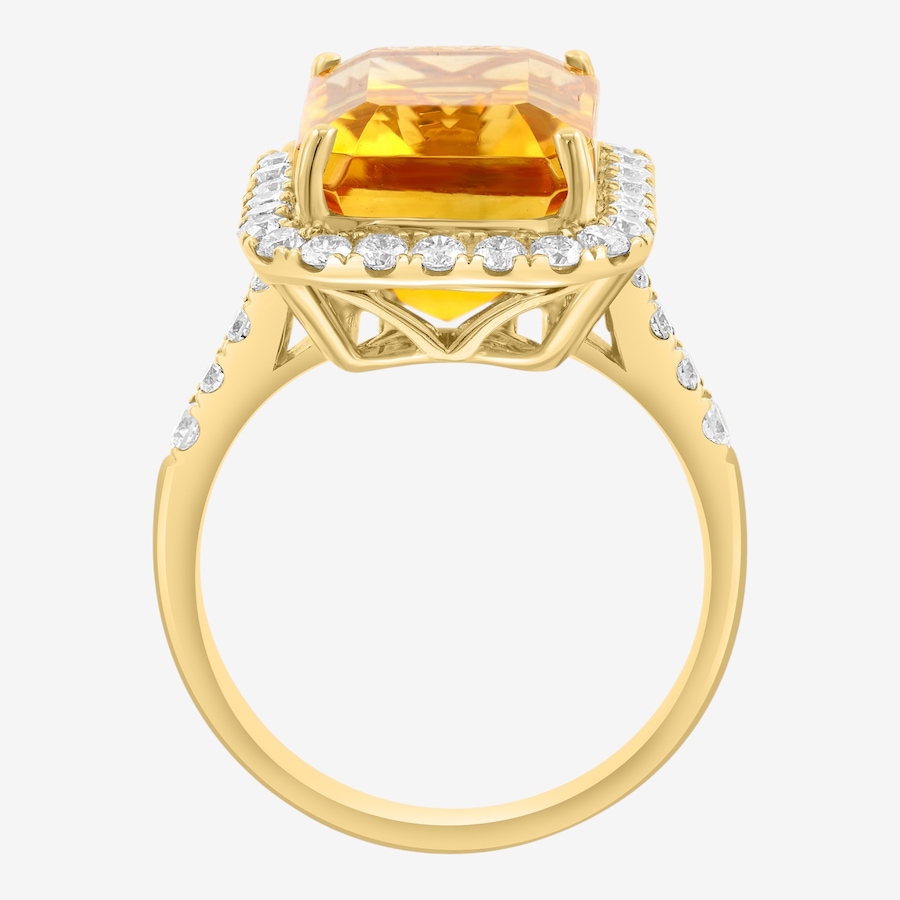 Image 755635_ALTMORE1.jpg, Product 755-635 / Price $4,999.99, EFFY 14K Yellow Gold Diamond & Citrine Ring from Effy Jewellery on TSC.ca's Jewellery department