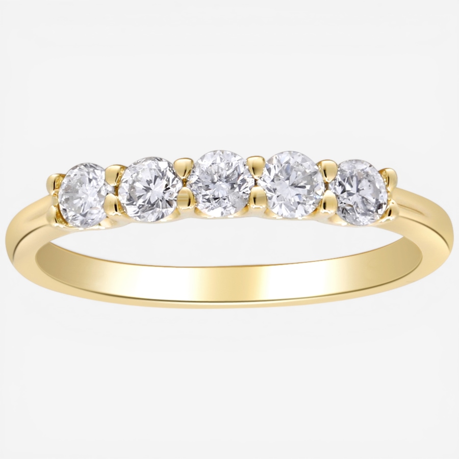 Image 755660_ALTMORE1.jpg, Product 755-660 / Price $1,699.99, 14K Gold 5 Stone Diamond Ring from Diamond Show on TSC.ca's Jewellery department