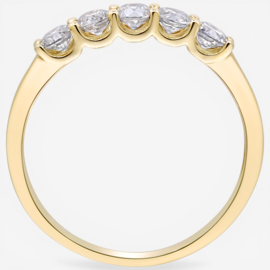 Image 755660_ALTMORE4.jpg, Product 755-660 / Price $1,699.99, 14K Gold 5 Stone Diamond Ring from Diamond Show on TSC.ca's Jewellery department