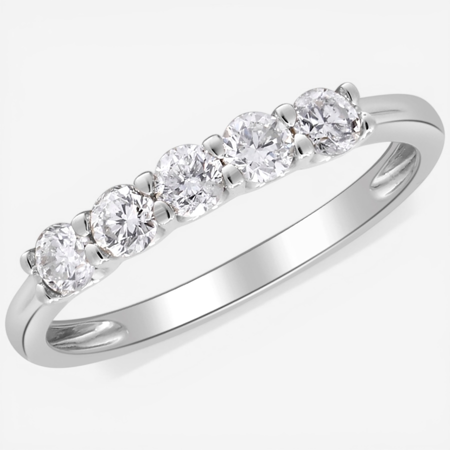 Image 755660_ALTMORE5.jpg, Product 755-660 / Price $1,699.99, 14K Gold 5 Stone Diamond Ring from Diamond Show on TSC.ca's Jewellery department