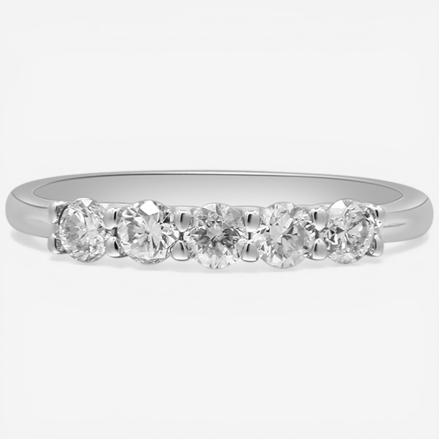 Image 755660_WGL.jpg, Product 755-660 / Price $1,699.99, 14K Gold 5 Stone Diamond Ring from Diamond Show on TSC.ca's Jewellery department