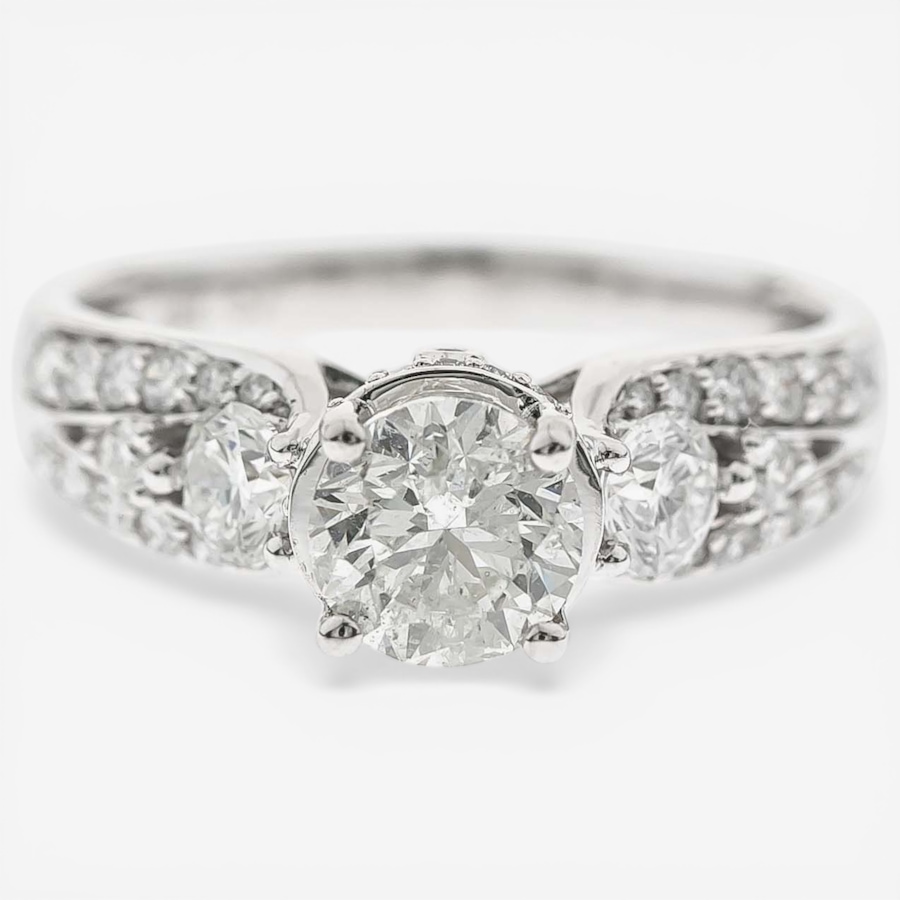 Image 755668.jpg, Product 755-668 / Price $6,499.99, 14K White Gold Diamond Ring from The Vault on TSC.ca's Jewellery department