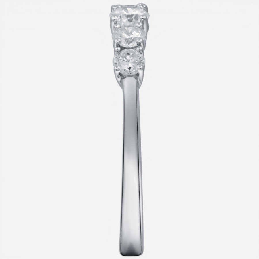Image 755671_ALTMORE3.jpg, Product 755-671 / Price $2,599.99, 14K White Gold 5 Stone Diamond Ring from The Vault on TSC.ca's Jewellery department
