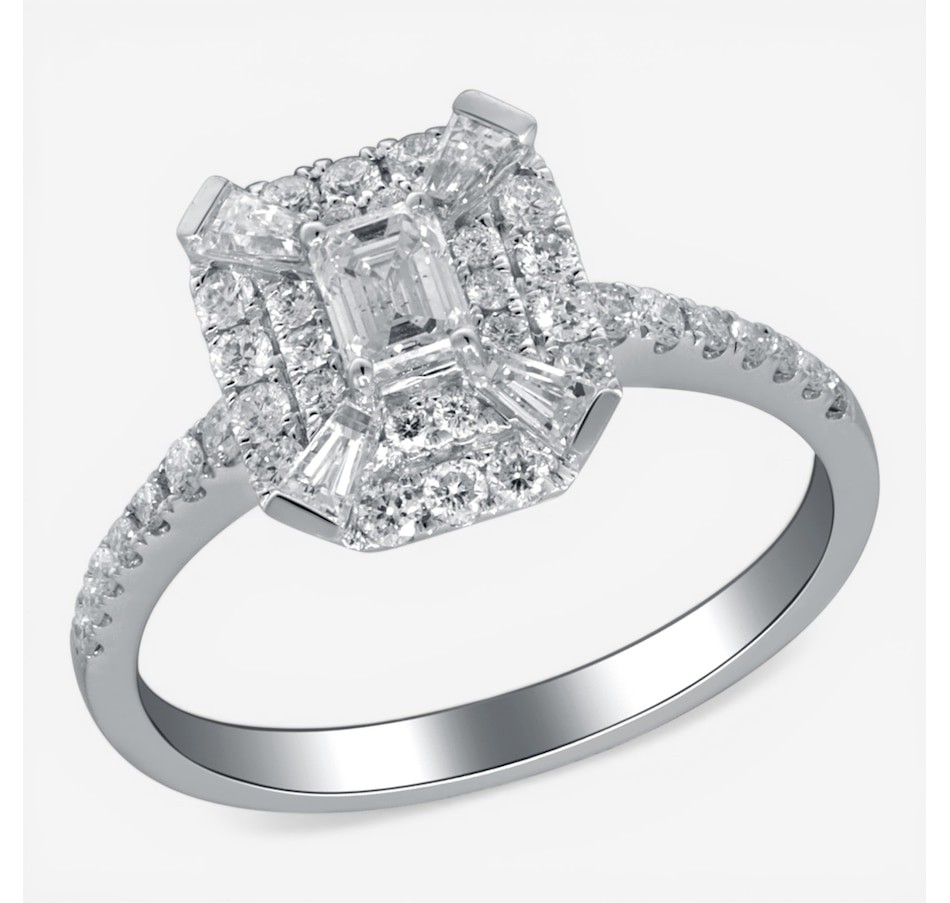 Image 755675_ALTMORE2.jpg, Product 755-675 / Price $4,299.99, Cirari 14K White Gold Double Halo Diamond Ring from Cirari on TSC.ca's Jewellery department