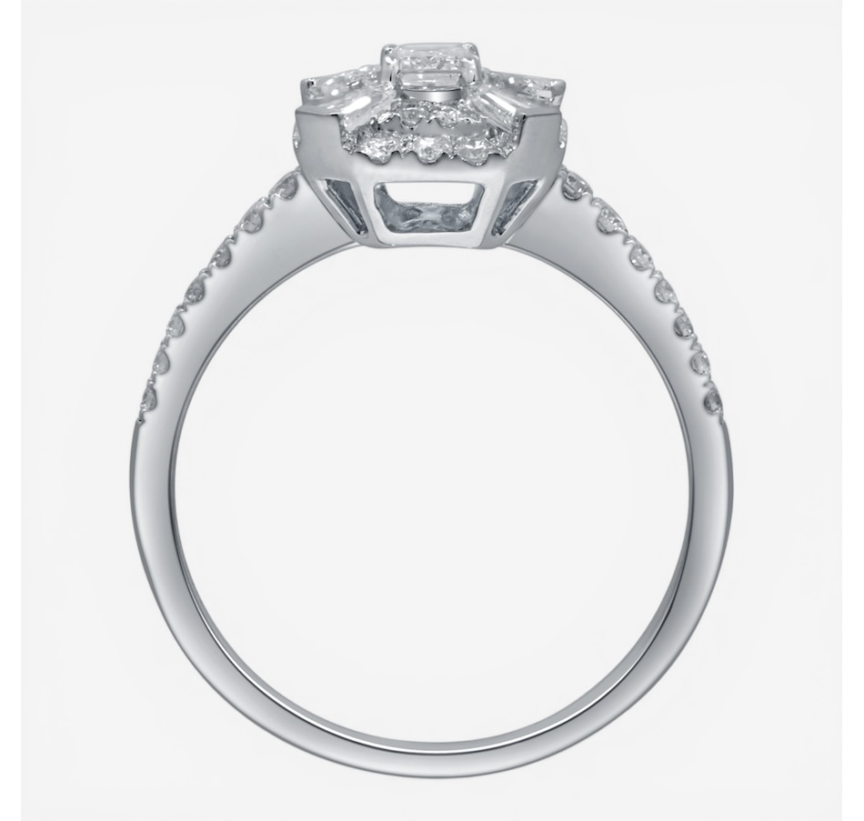 Image 755675_ALTMORE4.jpg, Product 755-675 / Price $4,299.99, Cirari 14K White Gold Double Halo Diamond Ring from Cirari on TSC.ca's Jewellery department