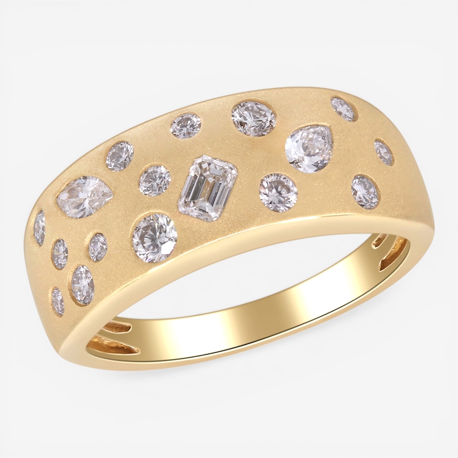 Image 755677_ALTMORE2.jpg, Product 755-677 / Price $4,299.99, Cirari 14K Yellow Gold Multi Diamond Band Ring from Cirari on TSC.ca's Jewellery department