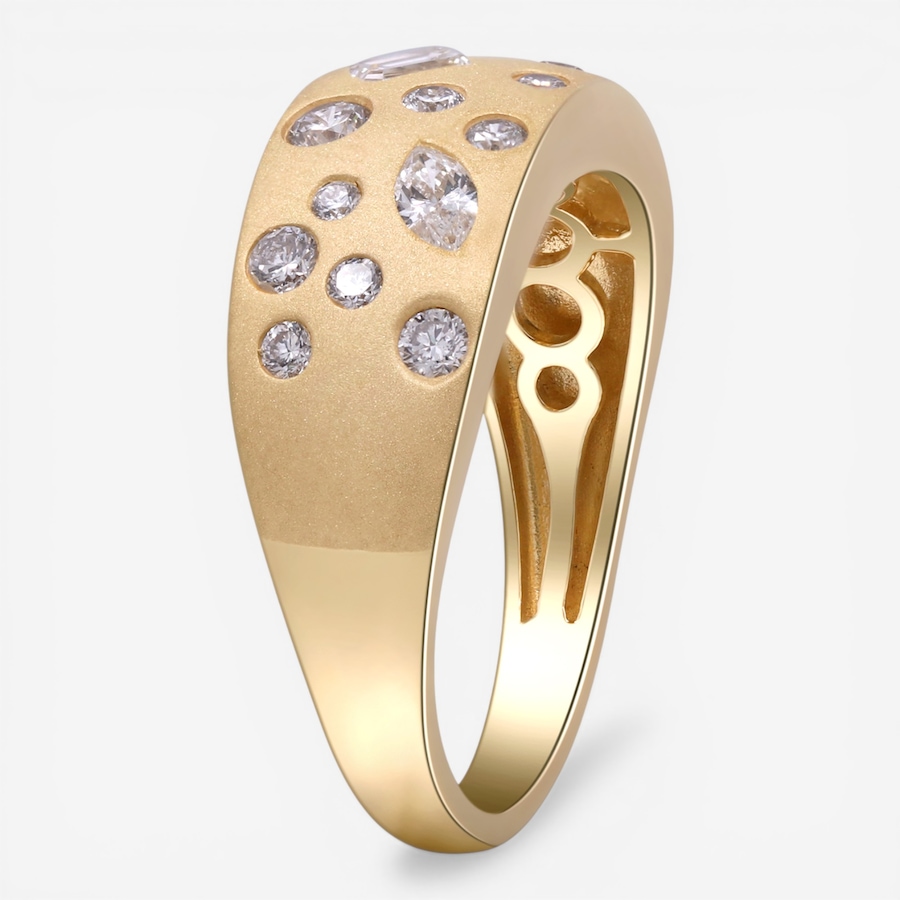 Image 755677_ALTMORE3.jpg, Product 755-677 / Price $4,299.99, Cirari 14K Yellow Gold Multi Diamond Band Ring from Cirari on TSC.ca's Jewellery department
