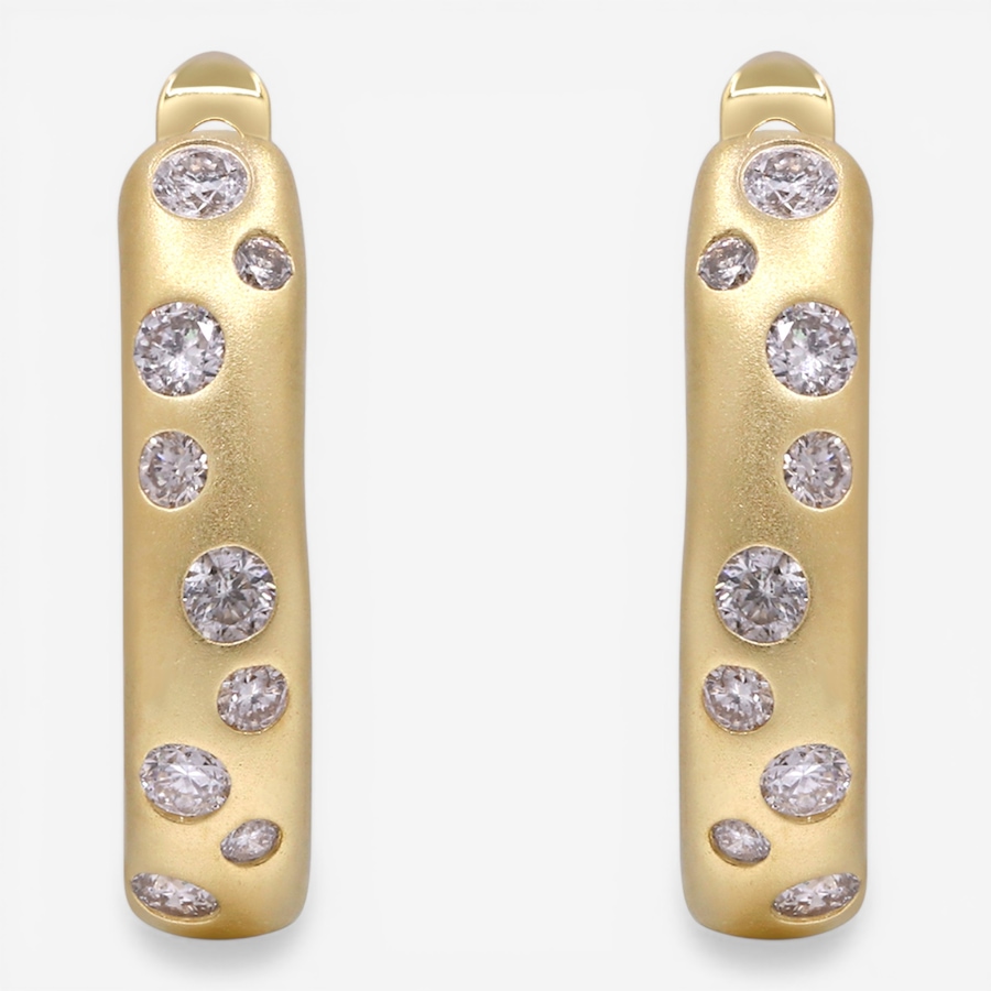 Image 755679_ALTMORE1.jpg, Product 755-679 / Price $2,599.99, Cirari 14K Yellow Gold Diamond Hoop Earrings from Cirari on TSC.ca's Jewellery department