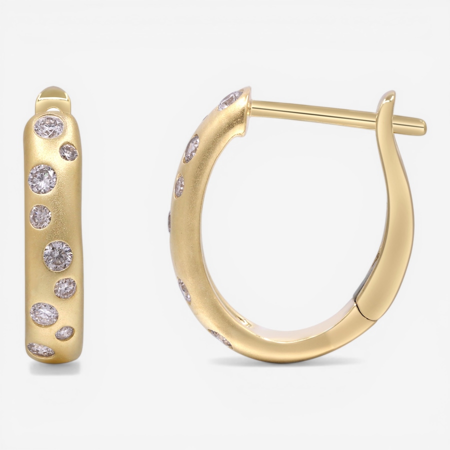 Image 755679_ALTMORE2.jpg, Product 755-679 / Price $2,599.99, Cirari 14K Yellow Gold Diamond Hoop Earrings from Cirari on TSC.ca's Jewellery department