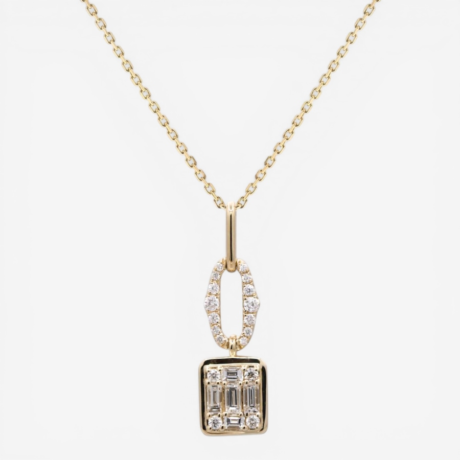 Image 755684.jpg, Product 755-684 / Price $2,299.99, Cirari 14K Yellow Gold Diamond Hanging Pendant Necklace from Cirari on TSC.ca's Jewellery department