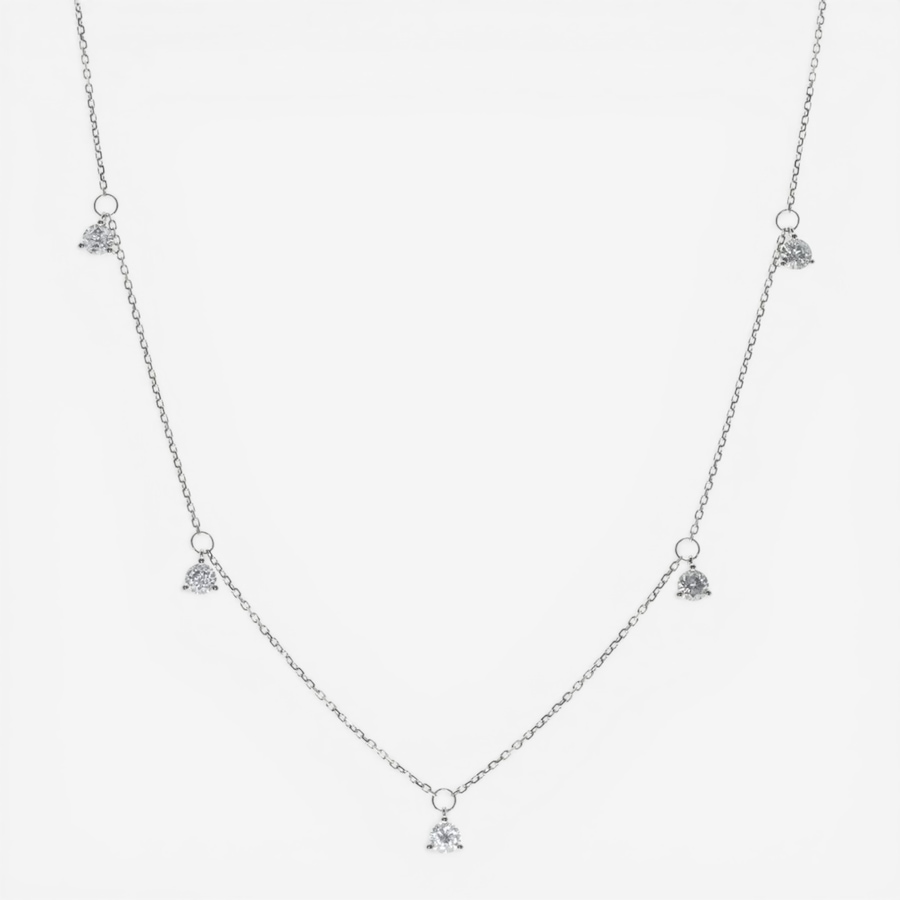 Image 755690.jpg, Product 755-690 / Price $2,999.99, Cirari 14K White Gold Diamond Floating Necklace from Cirari on TSC.ca's Jewellery department