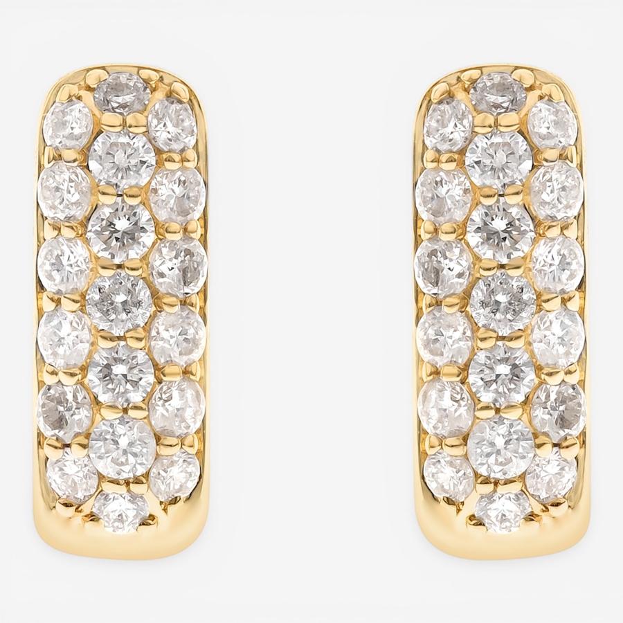Image 755713.jpg, Product 755-713 / Price $1,999.99, Cirari 14K Yellow Gold Diamond Earrings from Cirari on TSC.ca's Jewellery department