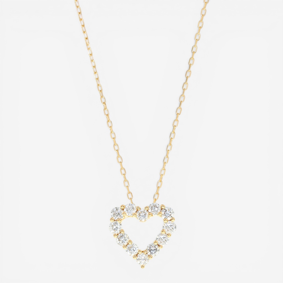 Image 755717.jpg, Product 755-717 / Price $2,599.99, Cirari 18K Yellow Gold Diamond Heart Necklace from Cirari on TSC.ca's Jewellery department