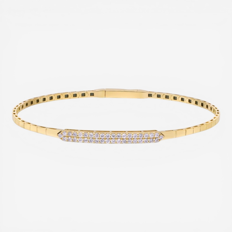 Image 755735.jpg, Product 755-735 / Price $3,799.99, Cirari 14K Yellow Gold Diamond Bangle from Cirari on TSC.ca's Jewellery department