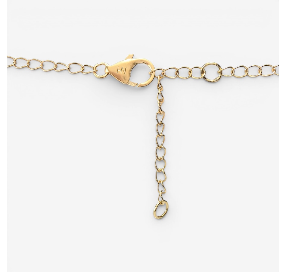 Image 755738_ALTMORE2.jpg, Product 755-738 / Price $299.99, Gems En Vogue Palladium Silver Opal & White Zircon Pendant With Chain from Gems En Vogue on TSC.ca's Jewellery department