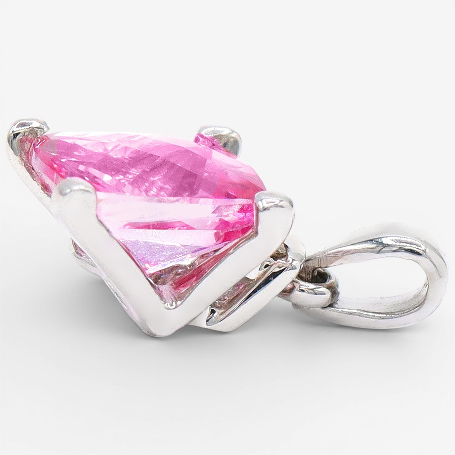 Image 755749_ALTMORE1.jpg, Product 755-749 / Price $499.99, Gems en Vogue 14K White Gold Pink Topaz and Diamond Pendant from Gems En Vogue on TSC.ca's Jewellery department