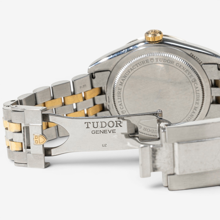 Image 755849_ALTMORE4.jpg, Product 755-849 / Price $9,995.00, Estate Originals Stainless Steel and 18K Yellow Gold Tudor Black Bay Watch with Diamond Bezel and Diamond Markers from Estate Originals on TSC.ca's Jewellery department