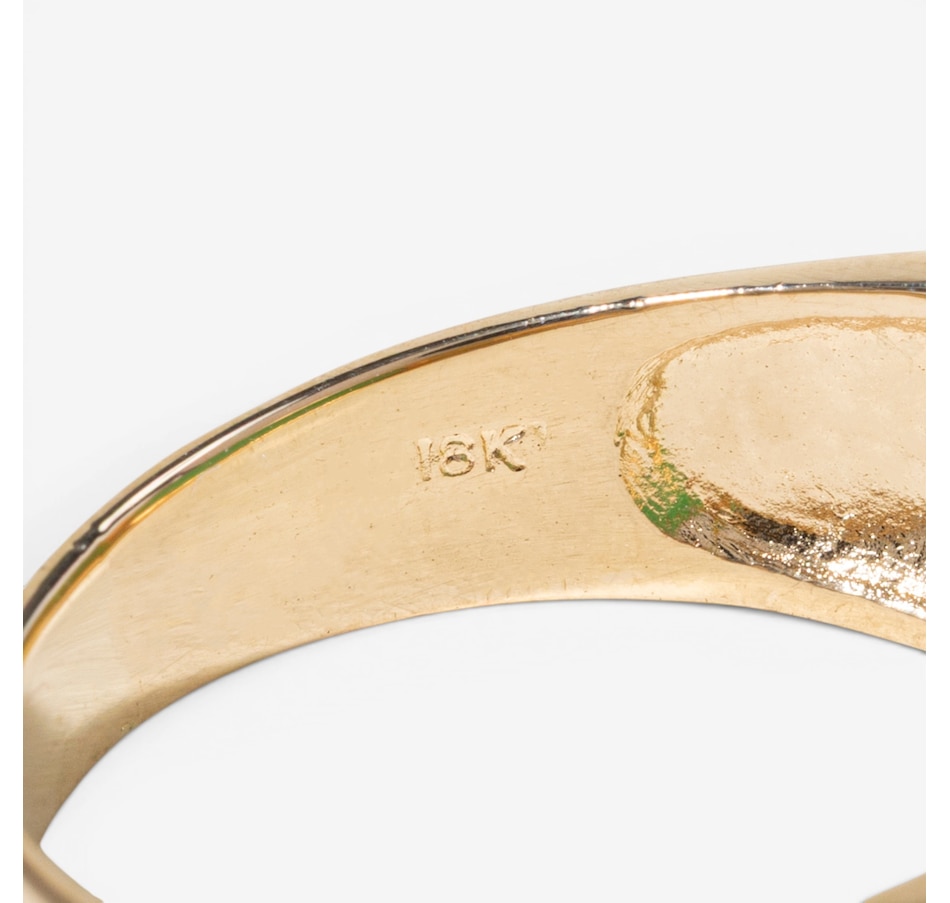 Image 755863_ALTMORE4.jpg, Product 755-863 / Price $3,488.00, Estate Originals 18K Yellow Gold Jadeite Jade Ring from Estate Originals on TSC.ca's Jewellery department