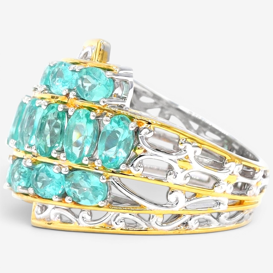 Image 755864_ALTMORE1.jpg, Product 755-864 / Price $499.99, Gems En Vogue Palladium Silver Apatite Ring from Gems En Vogue on TSC.ca's Jewellery department