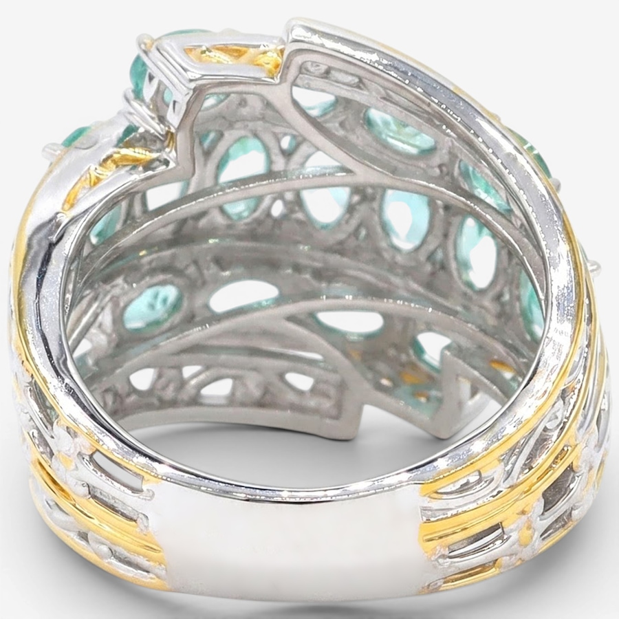 Image 755864_ALTMORE2.jpg, Product 755-864 / Price $499.99, Gems En Vogue Palladium Silver Apatite Ring from Gems En Vogue on TSC.ca's Jewellery department