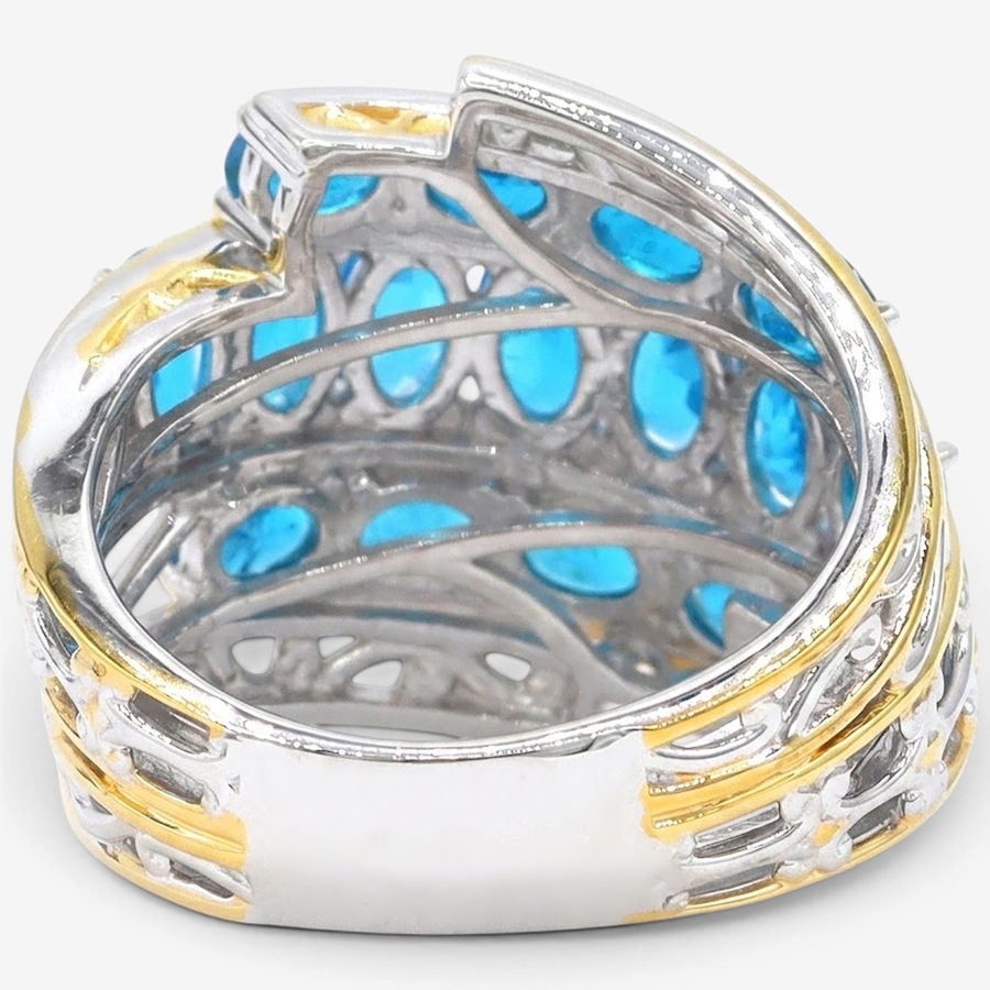 Image 755864_ALTMORE4.jpg, Product 755-864 / Price $499.99, Gems En Vogue Palladium Silver Apatite Ring from Gems En Vogue on TSC.ca's Jewellery department