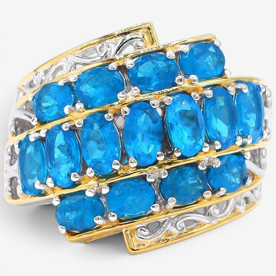Image 755864_NAPT.jpg, Product 755-864 / Price $499.99, Gems En Vogue Palladium Silver Apatite Ring from Gems En Vogue on TSC.ca's Jewellery department