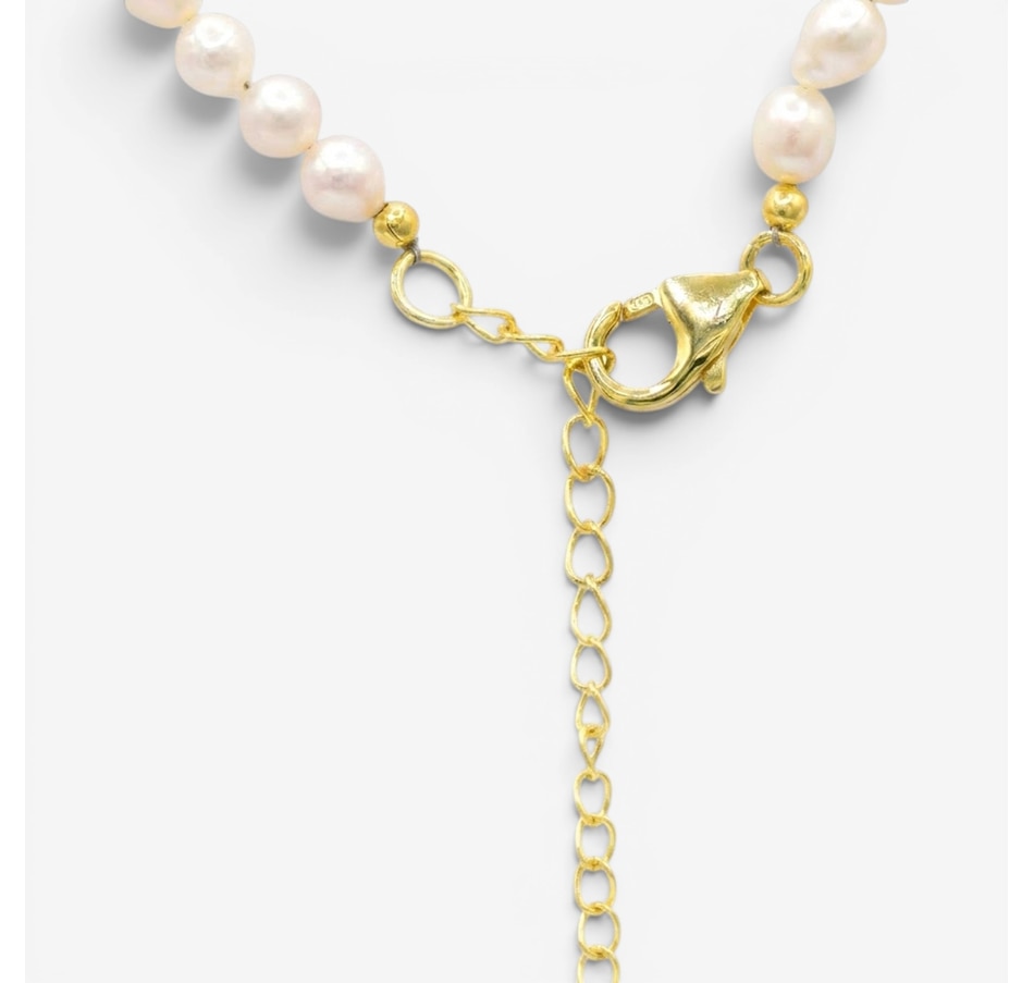 Image 755870_ALTMORE1.jpg, Product 755-870 / Price $229.99, Gems En Vogue Palladium Silver Tumbled Bead, Multi Gems & Pearl Necklace from Gems En Vogue on TSC.ca's Jewellery department