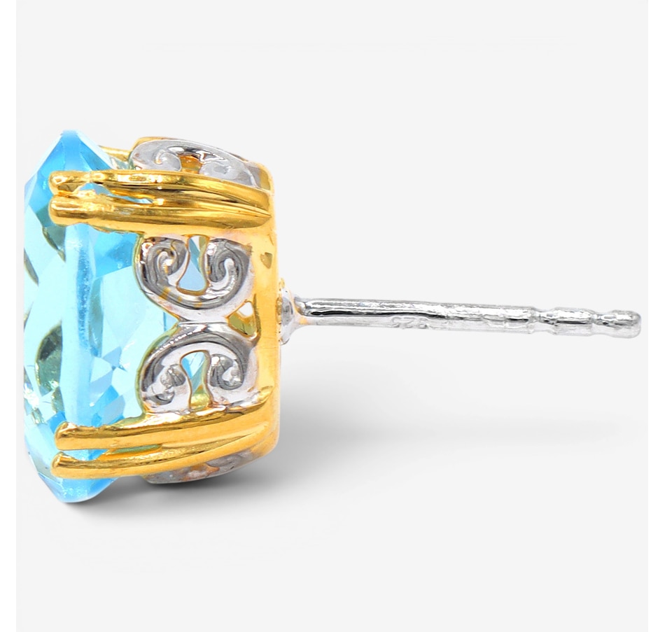 Image 755876_ALTMORE1.jpg, Product 755-876 / Price $147.99, Gems En Vogue Palladium Silver Blue Topaz Stud Earrings from Gems En Vogue on TSC.ca's Jewellery department