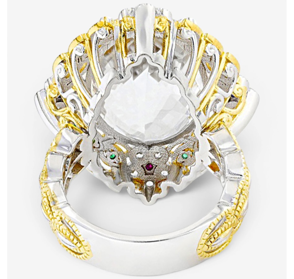 Image 755888_ALTMORE2.jpg, Product 755-888 / Price $249.99, Gems En Vogue Palladium Silver White Quartz & Precious Gemstone Ring from Gems En Vogue on TSC.ca's Jewellery department
