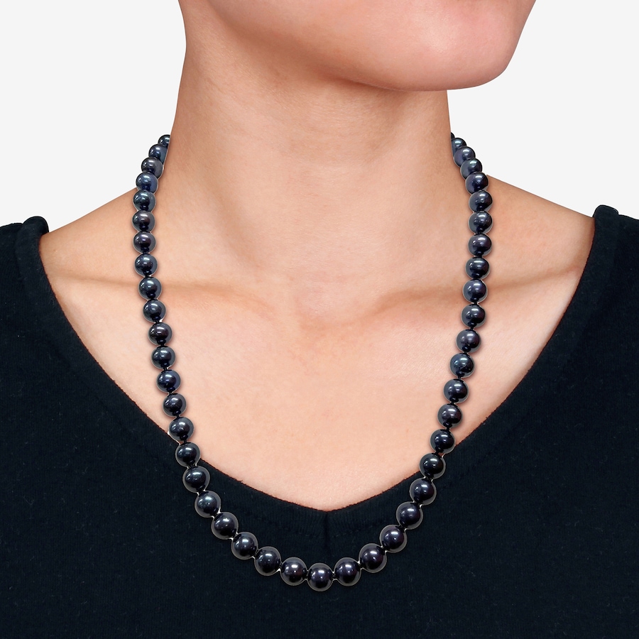 Image 755906_ALTMORE3.jpg, Product 755-906 / Price $539.99 - $619.99, Amour Pearls Sterling Silver 9-10mm Cultured Fresh Water Pearl Necklace from Amour Pearls on TSC.ca's Jewellery department