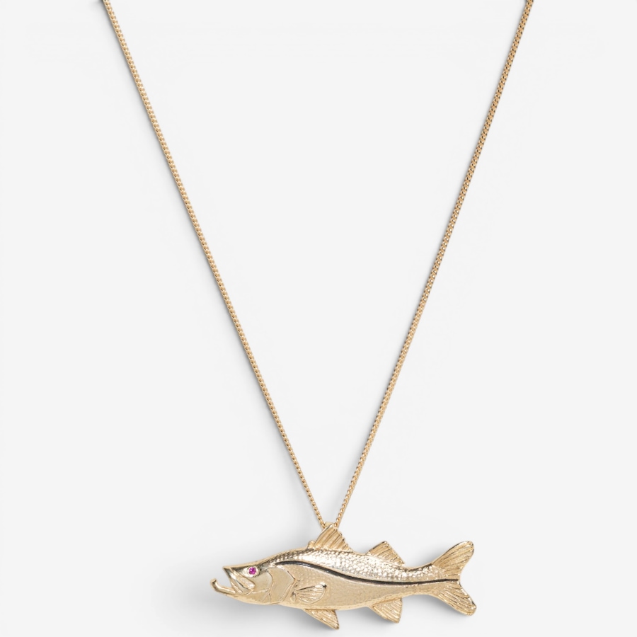 Image 755967_ALTMORE1.jpg, Product 755-967 / Price $2,195.00, Estate Originals 14K Yellow Gold Sockeye Salmon Motif Pendant from Estate Originals on TSC.ca's Jewellery department