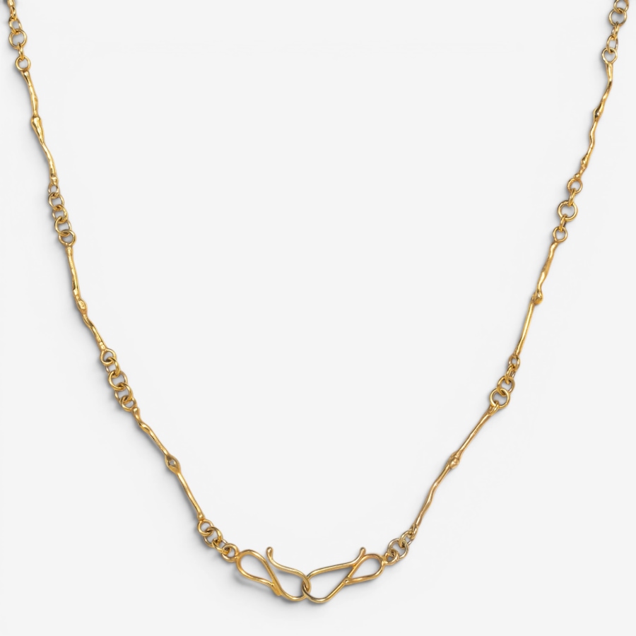 Image 755987_ALTMORE2.jpg, Product 755-987 / Price $5,295.00, Estate Originals 18K Yellow Gold Fleur-dis-Lis Diamond-Set Necklace from Estate Originals on TSC.ca's Jewellery department